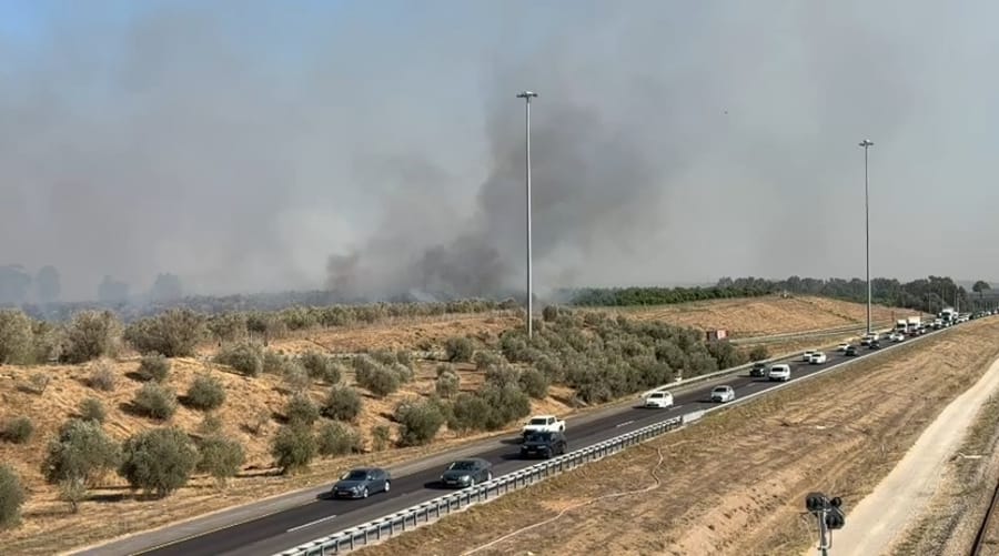 The fire in Yesodot
