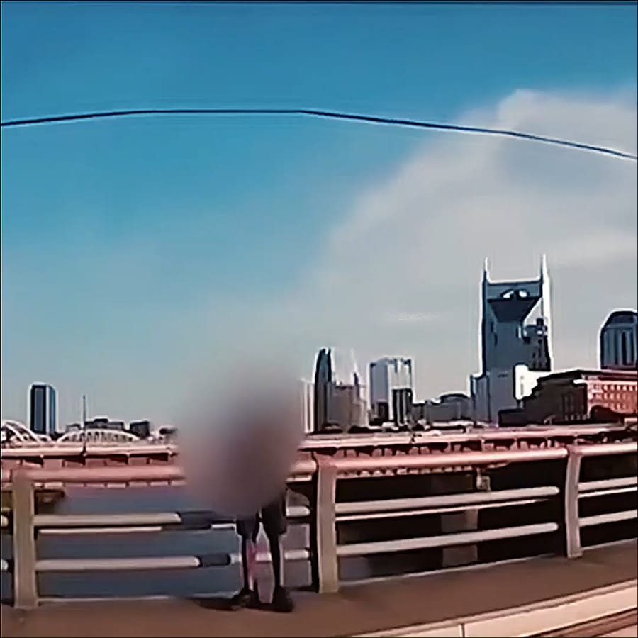Policeman saves man about to take his life