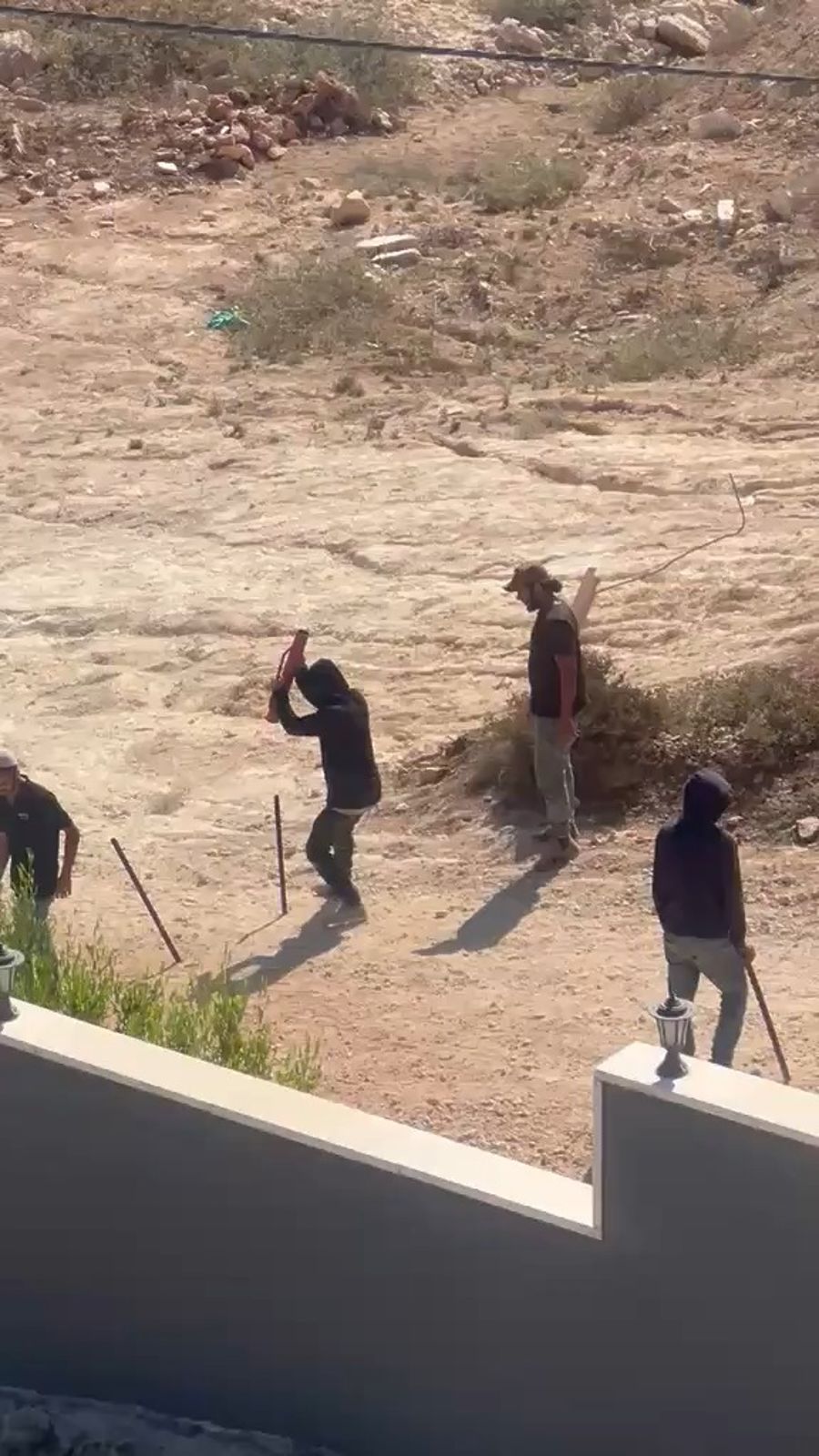 Settlers in Tel Talpiyot