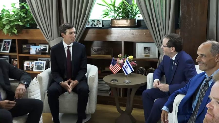 Herzog meeting with Kushner