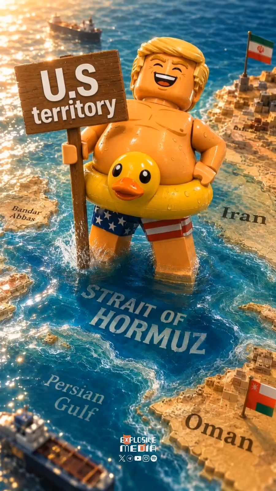 Iran mocks Trump