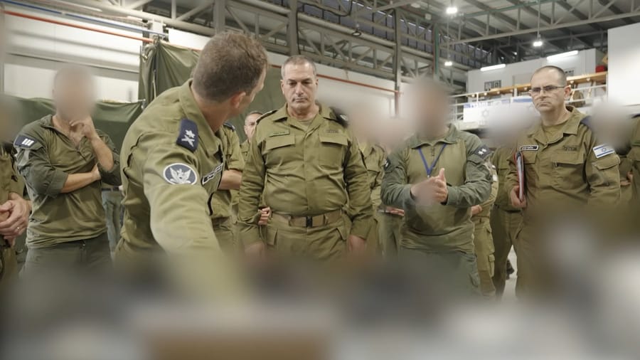 IDF Chief's visit