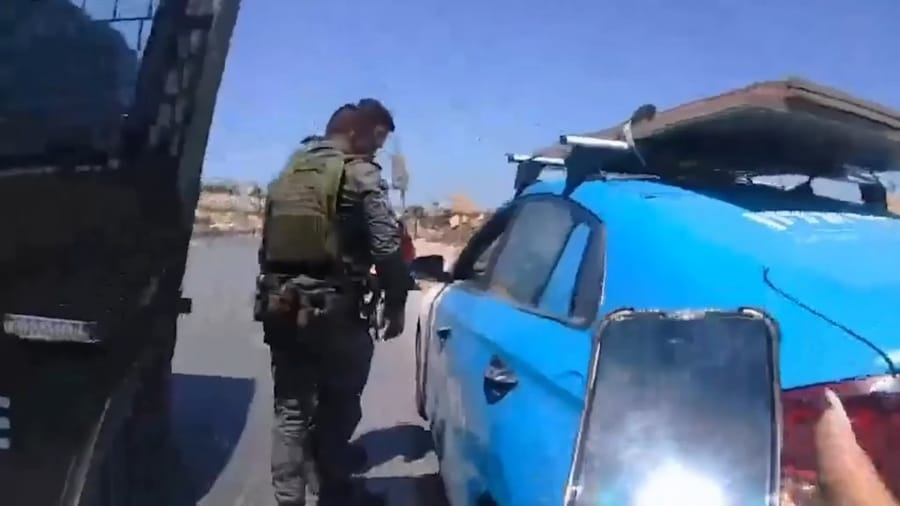 Rescuing an Israeli driver from Ramallah