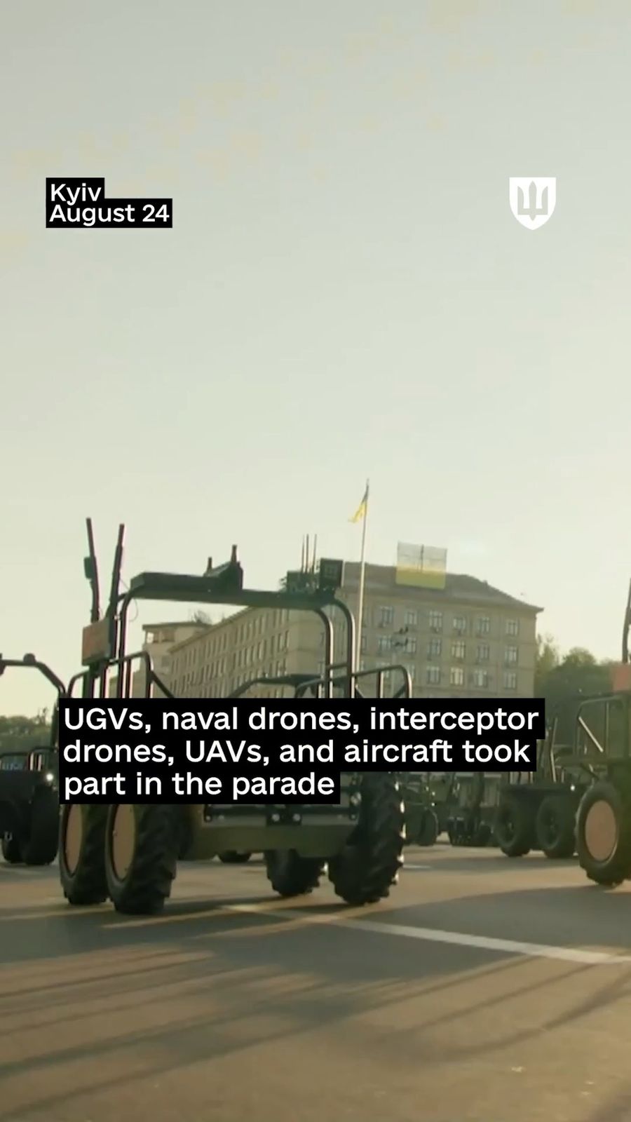 Ukarine's Independence Day parade