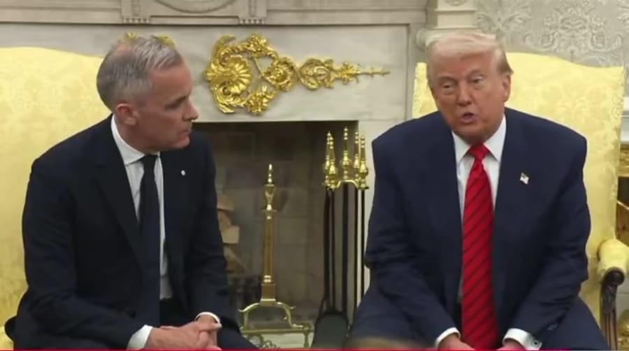 Trump and Carney