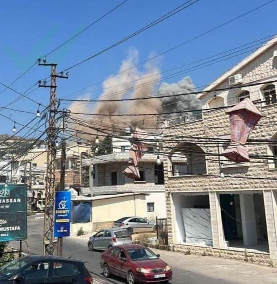 IDF attacks Hezbollah targets after drones target IDF soldiers at Ali Taher ridge