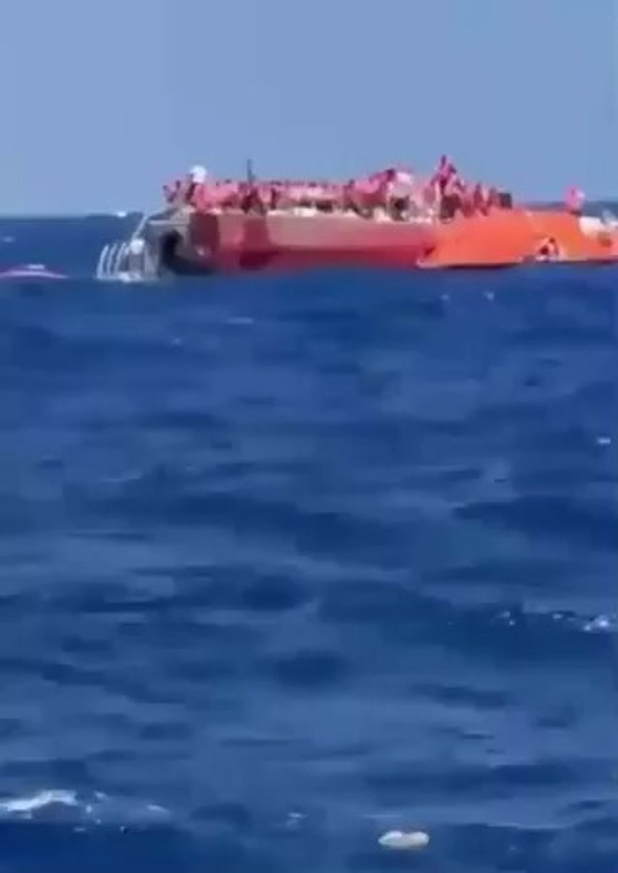 Turkish Ferry Capsizes Off Cyprus Coast 