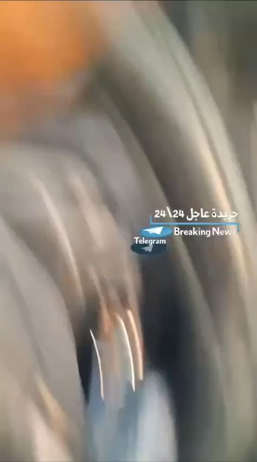 The burning vehicle found nearby