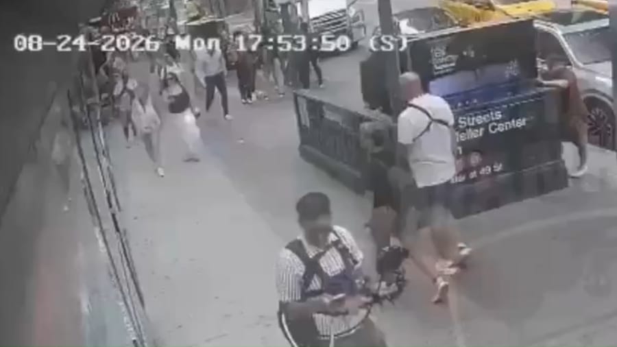 Antisemitic attack in Manhattan