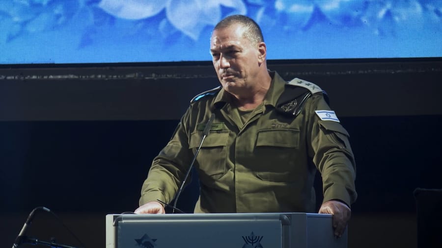 IDF Chief of Staff Lt. Gen. Eyal Zamir