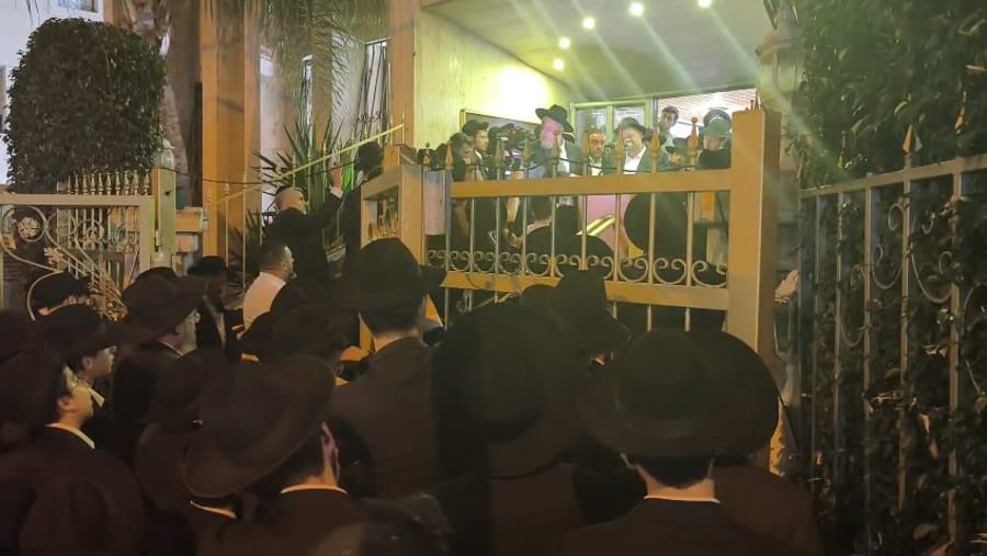 Rabbi Fadida's funeral