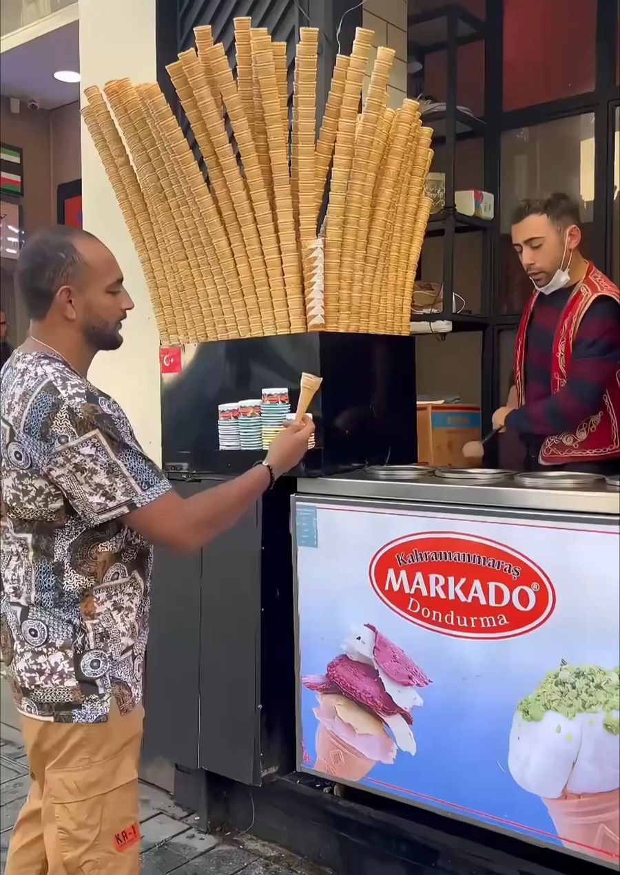  Turkish Lesson in Selling Ice Cream