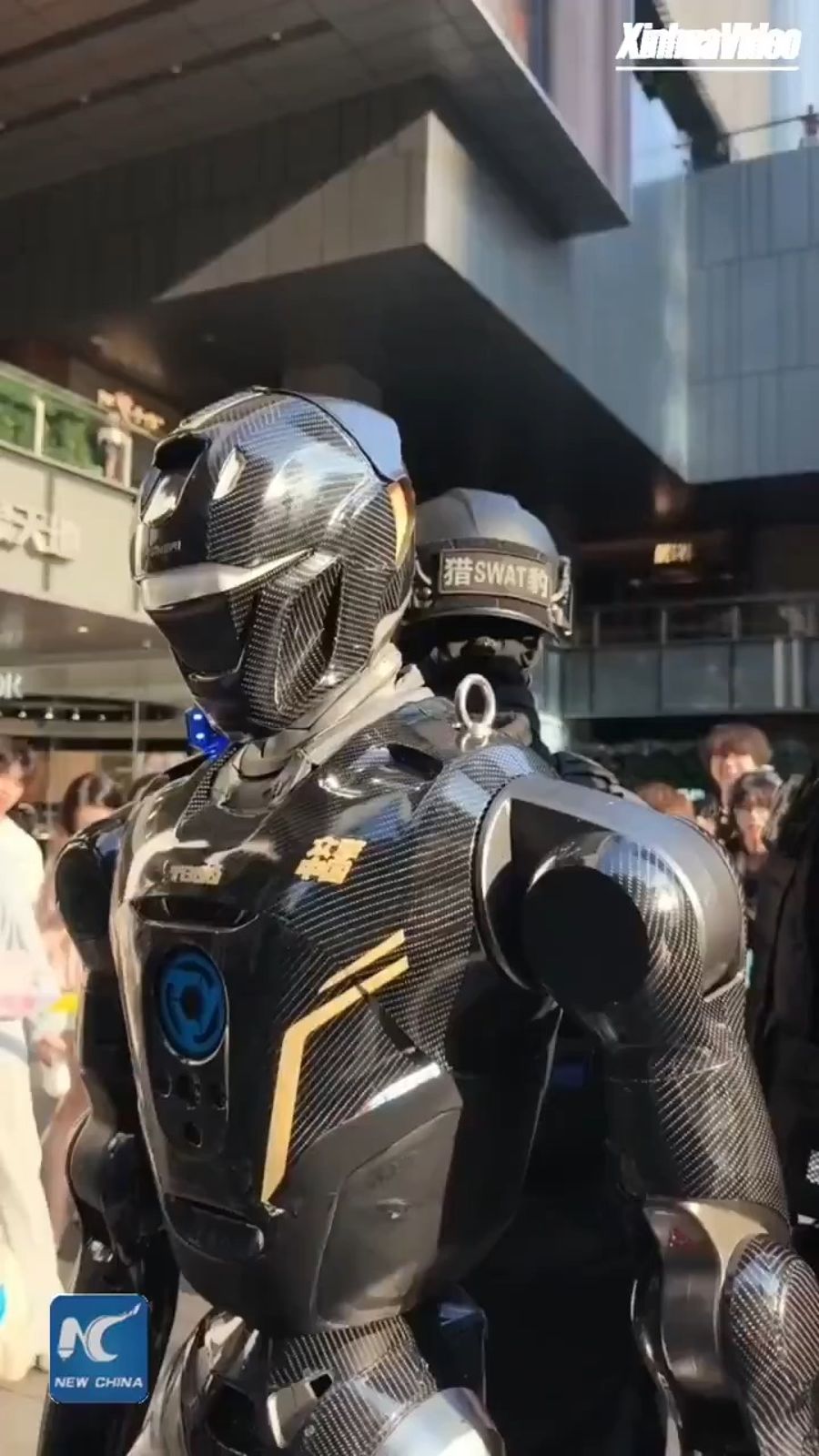 China Deploys Humanoid Robot Police Officers on City Streets