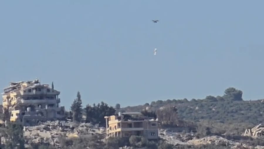 IDF Drone Strikes Southern Lebanon Village
