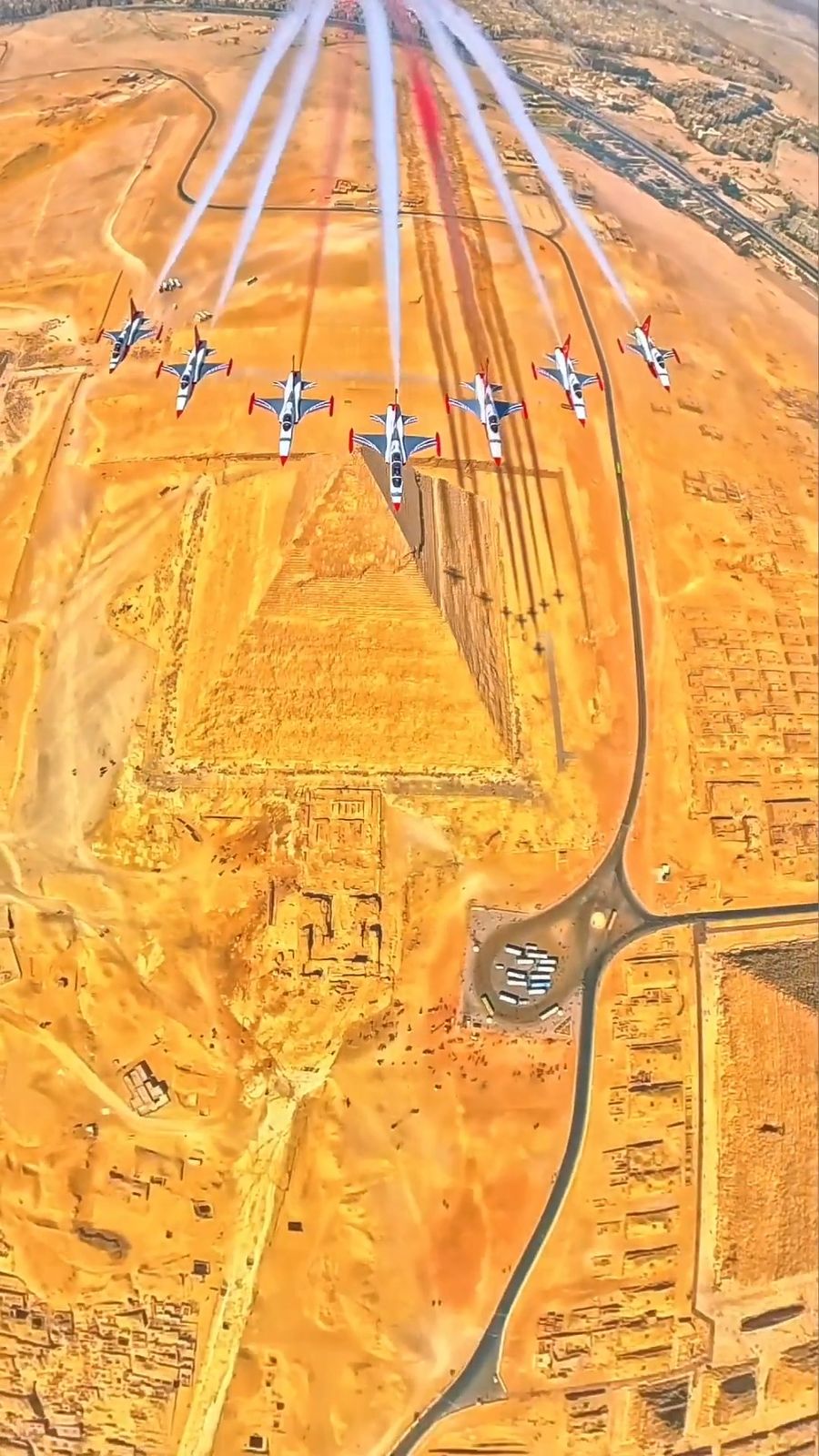 Israel Is Watching Closely: Turkish Fighter Jets in Flypast Over the Pyramids