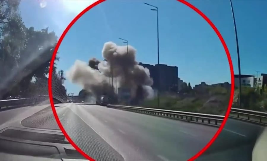 Missiles over Kyiv
