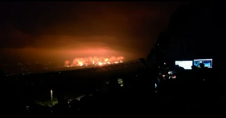 Moments of the explosion