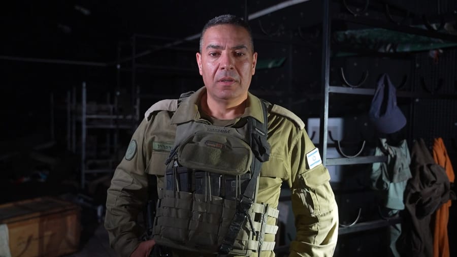 IDF Spokesperson at Ali Taher Ridge