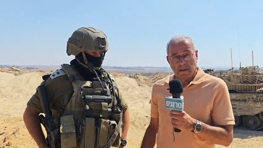 Kobi Finkler reporting from the Gaza Strip