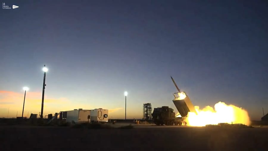 The first M270A2 multiple rocket launch systems