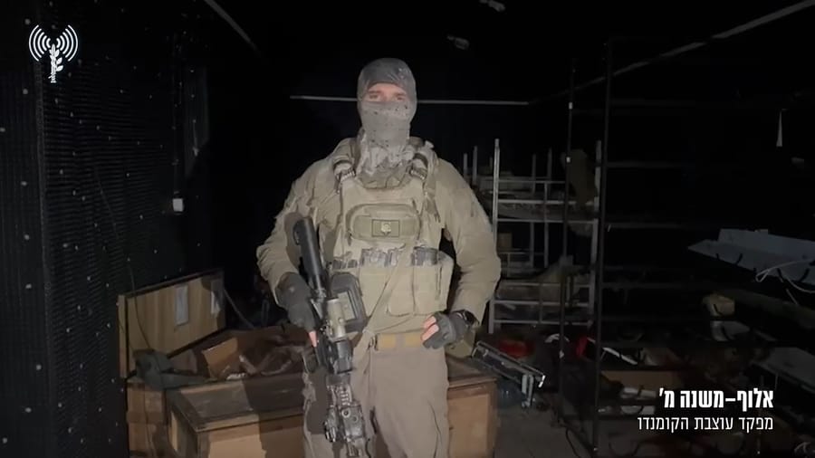 Lt. Col. M., Commander of the Commando Brigade