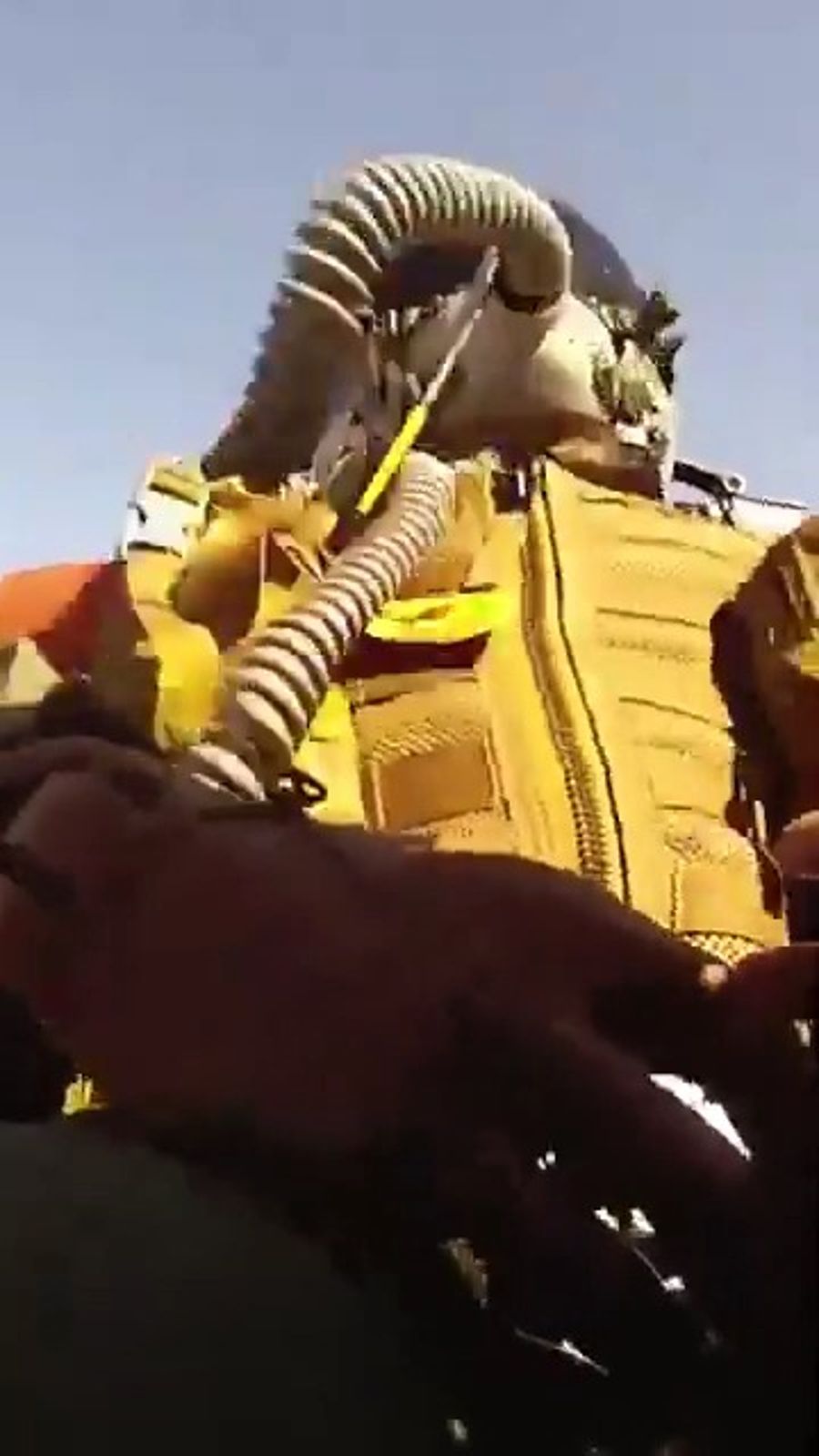 Pilot training on an ejection seat