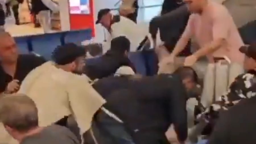 Shouted "Free Palestine" and paid the price