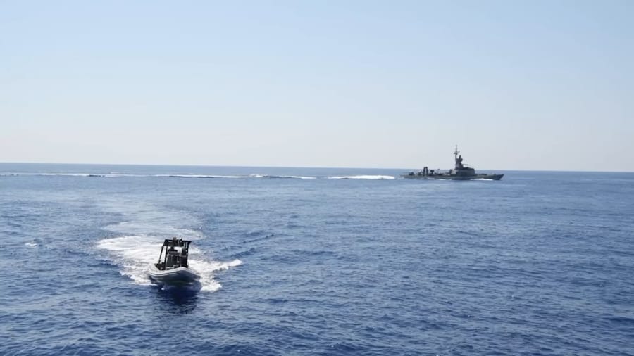 Israel and Greece in joint naval exercise
