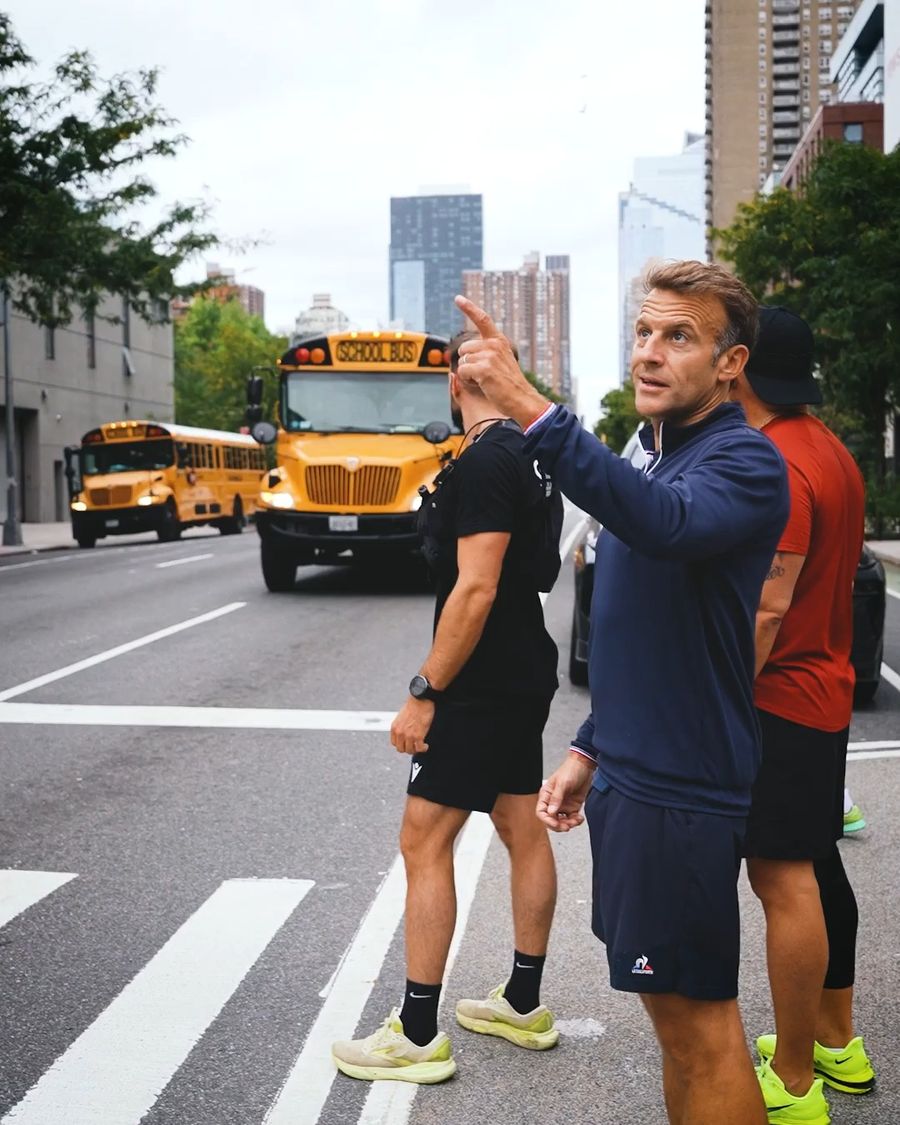 Macron in New York