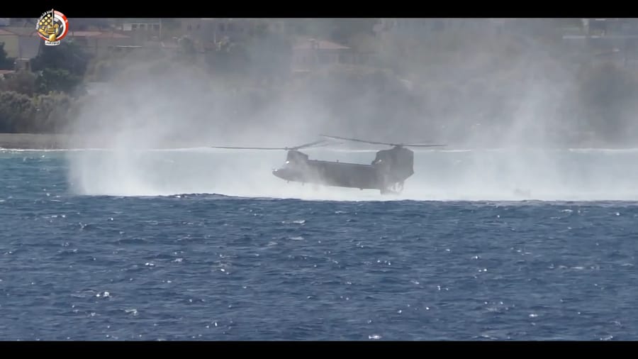 Joint military drill, Egypt and Greece