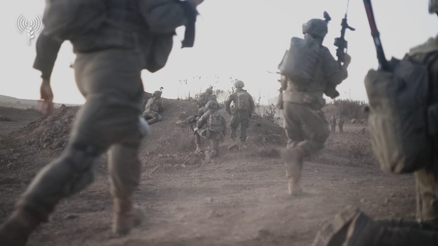Reserve Battalion Shimon and regular Battalion Yonatan of the Hashmonaim Brigade in the northern sector