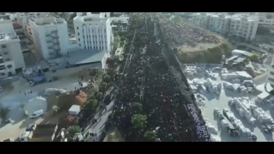 From the memorial events for Nasrallah