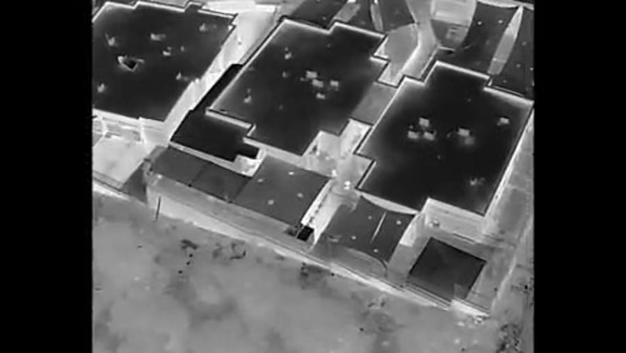 Suspect fleeing into school grounds