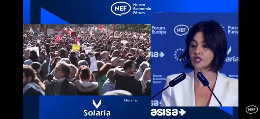 Spanish Youth Minister Sira Rego