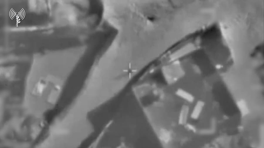 Footage from IAF strikes over the past month