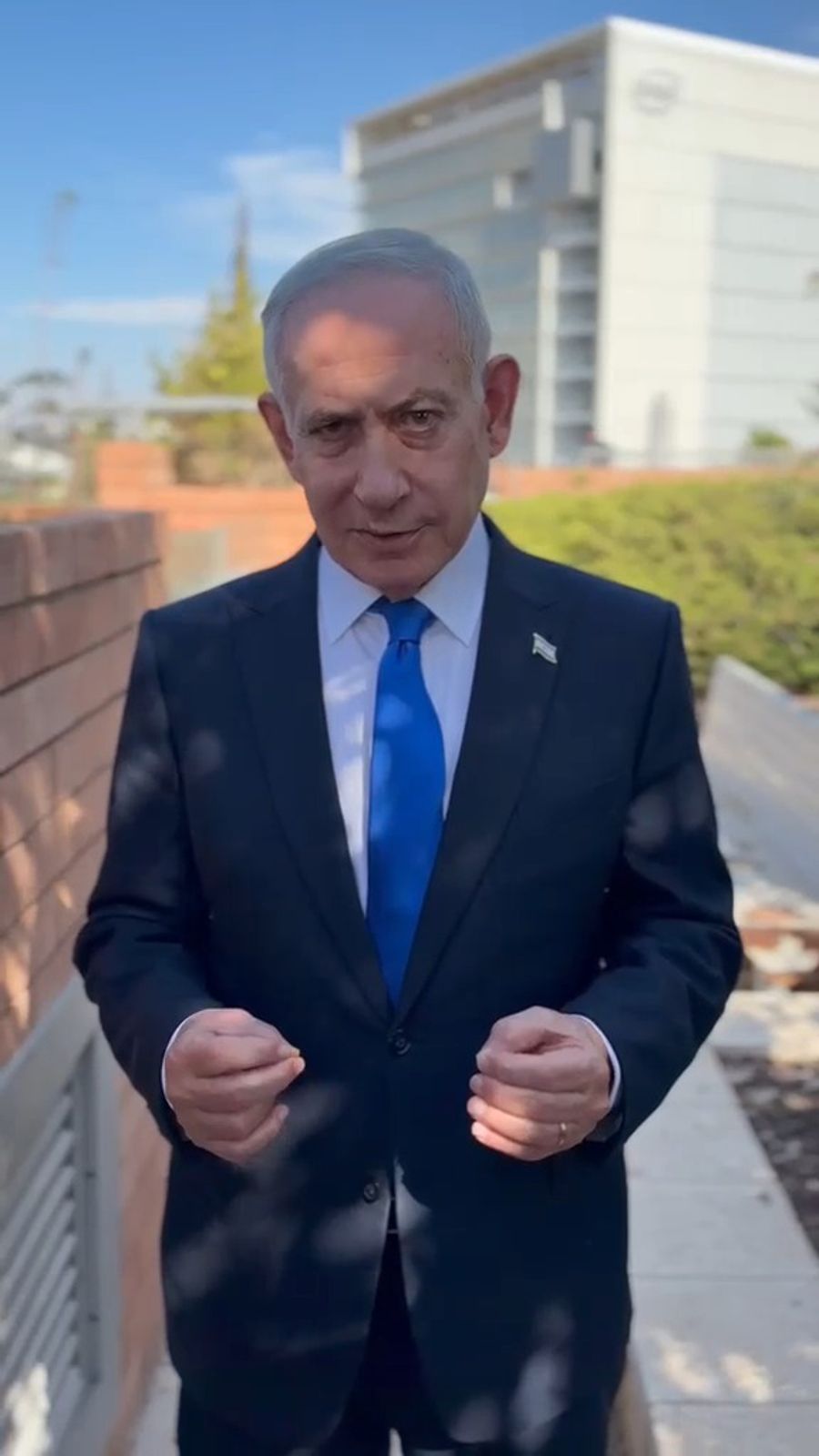 Netanyahu: "Whoever sent him will pay a very heavy price"