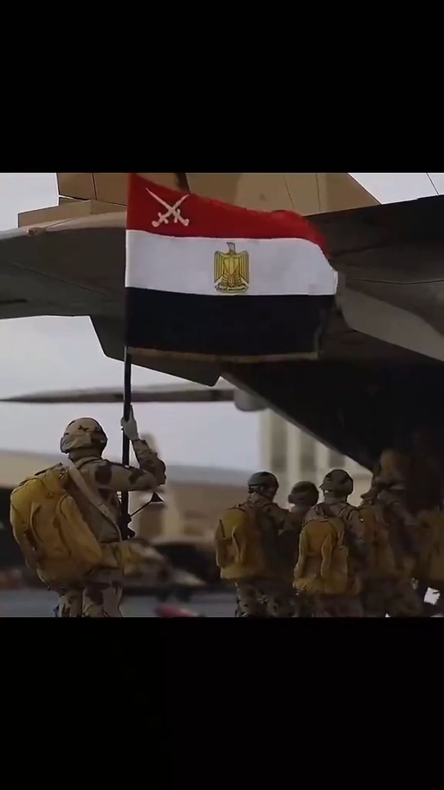 The Egyptian military arms itself
