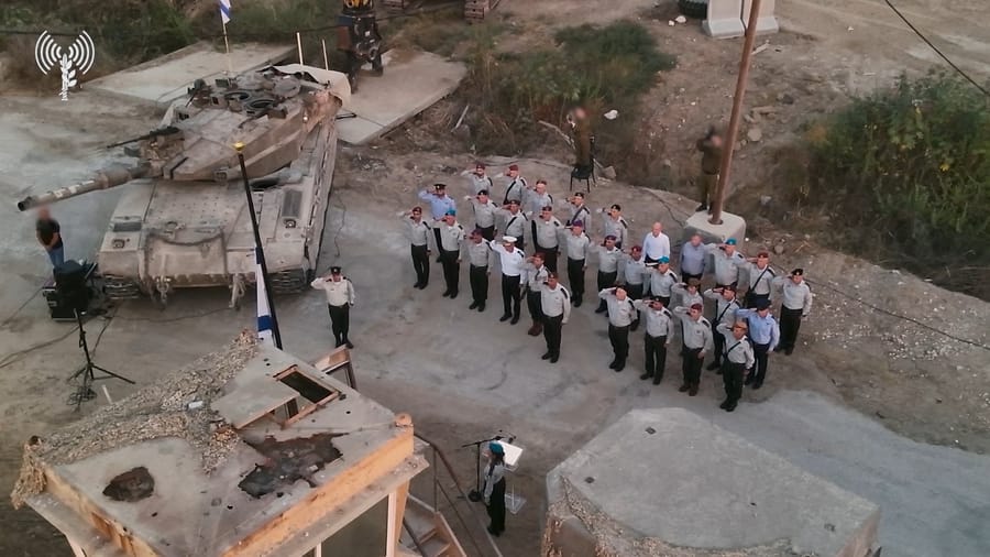 Memorial ceremony of the General Staff Forum at Zikim base marking three years since the October 7 massacre