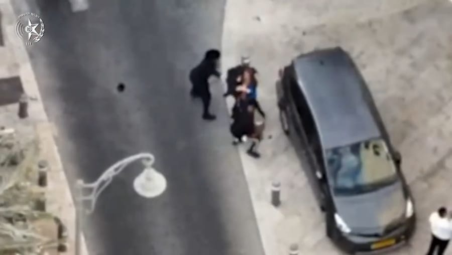 Footage from Meah Shearim