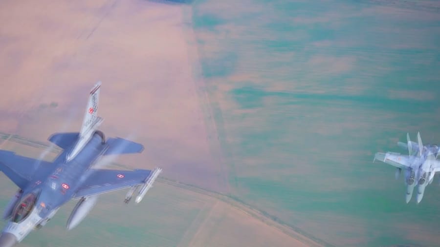 Turkish Air Force F-16 Fighting Falcons