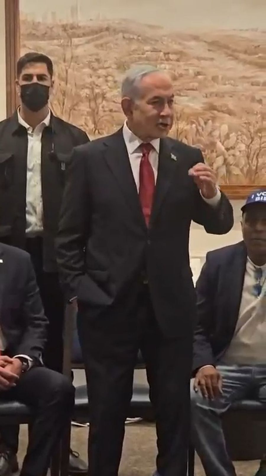 Netanyahu at activists' conference