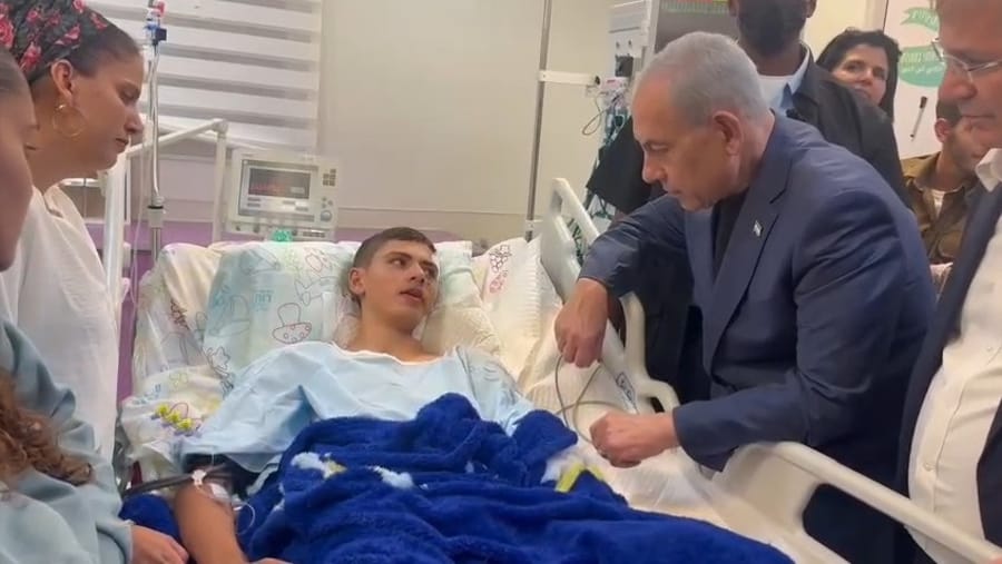 Prime Minister Netanyahu today