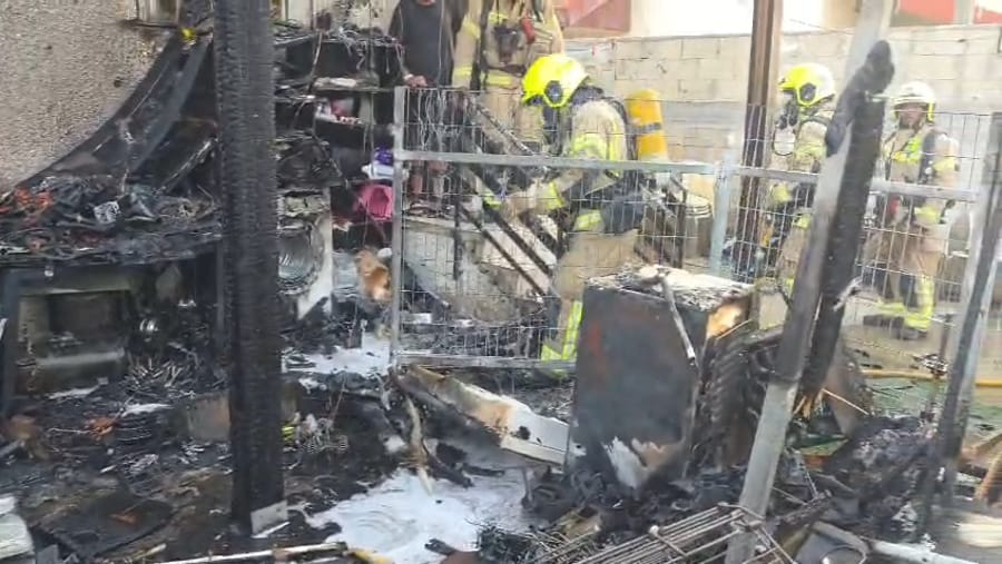 The Hadera fire