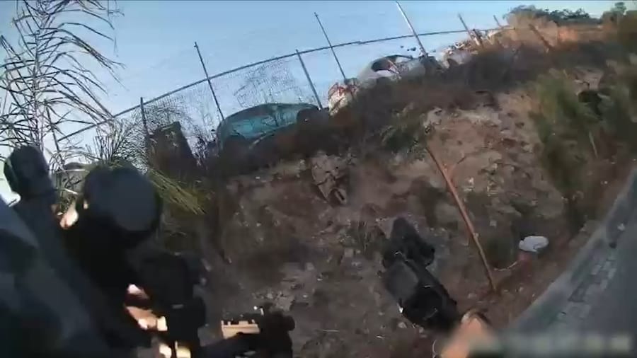 The footage