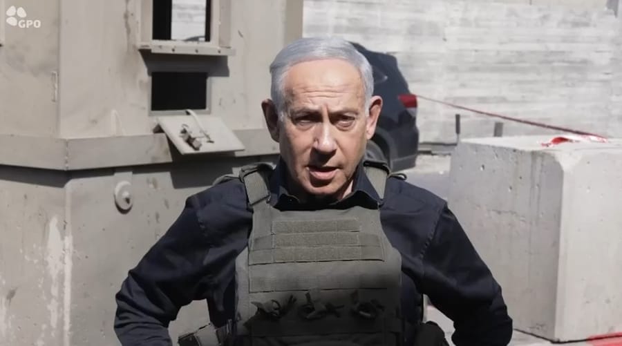 Prime Minister Netanyahu in Chevron