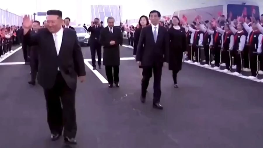 Kim Jong Un made a surprise appearance in China / Photo: social media