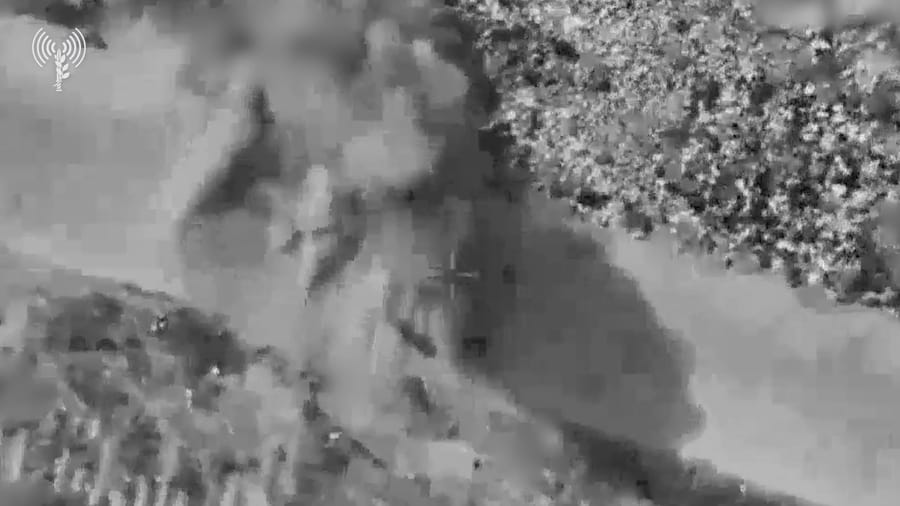 Footage from the operation