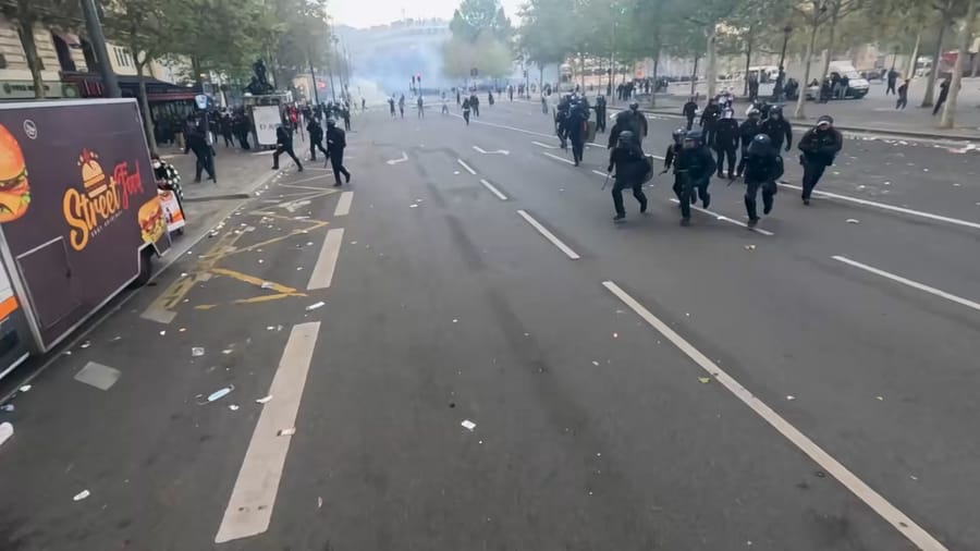 Too little, too late — French police in action