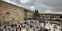 Approaching the Jewish New Year: An inspection was conducted on the Western Wall stones