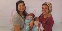 Two Sisters Gave Birth Together; Their Husbands were Called Back from the Fighting